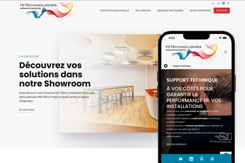Hi Technologies dévoile son nouveau site Internet : une expérience plus claire, plus moderne et centrée sur l’utilisateur